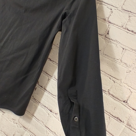 Cos Button Down Mens Black Shirt S - Picture 9 of 16